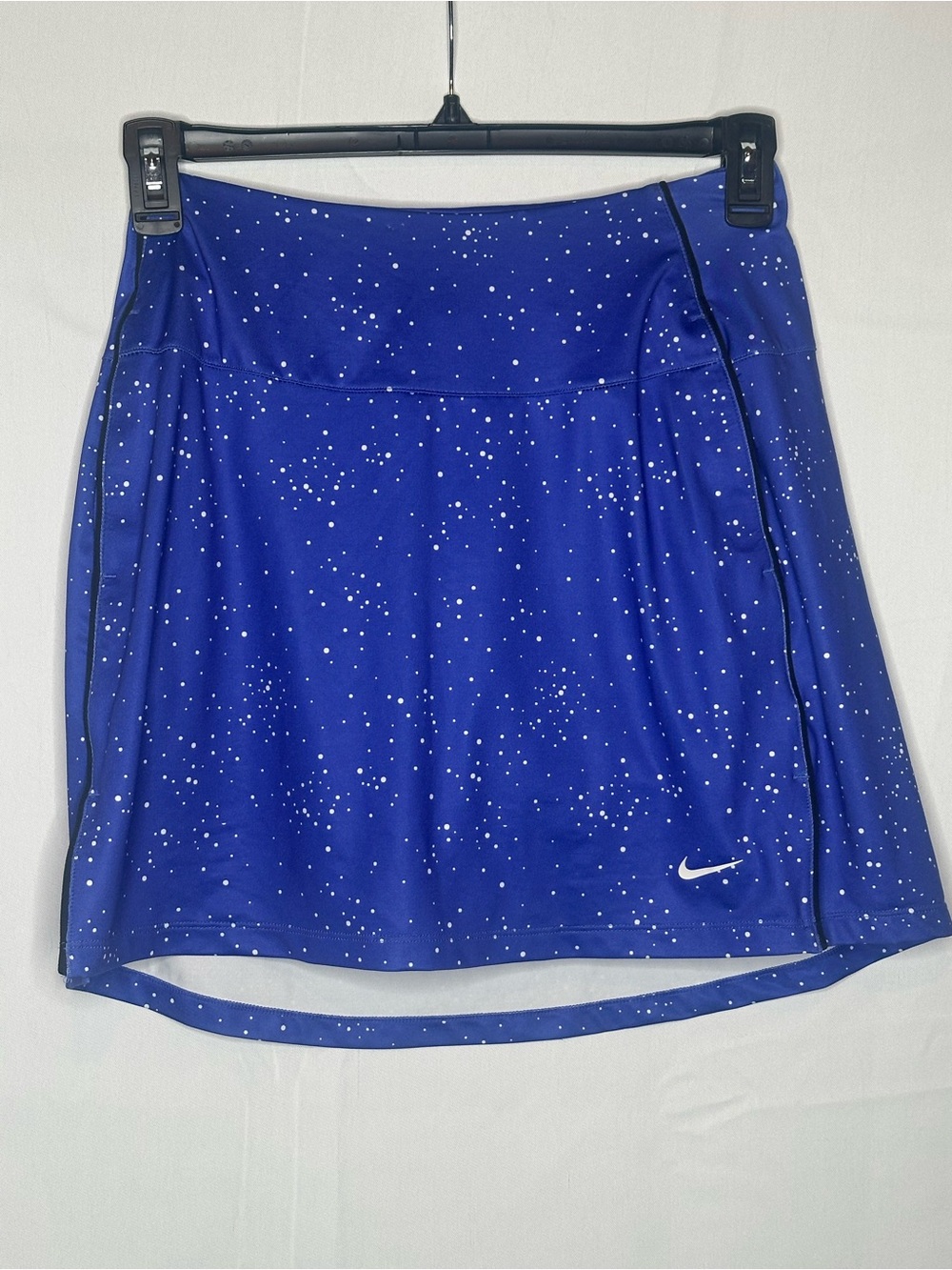 Nike Womens Dri-Fit UV Printed Golf Skirt Skort Lapis Blue Splatter Size Small